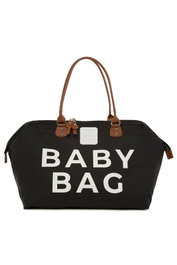 Zoozie Bags Bolsa para Pañales Maxi Negro, Camel y Blanco